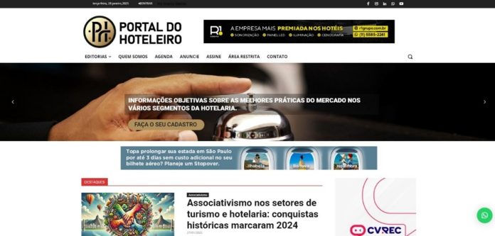 Profissionais com automotivação estão sempre em busca de aprimoramento. Portanto, o Portal do Hoteleiro é um grande aliado | Crédito: Divulgação/Portal do Hoteleiro