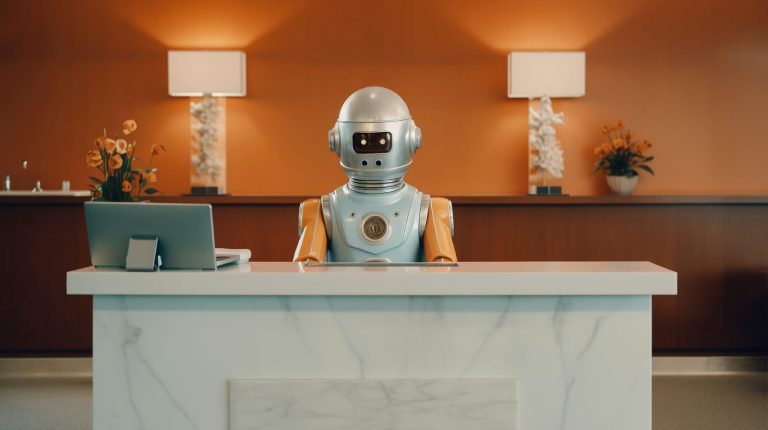 Explore o mundo dos chatbots para hotéis e entenda como a inteligência artificial pode otimizar e transformar (para melhor) o atendimento ao cliente | Crédito: Freepik