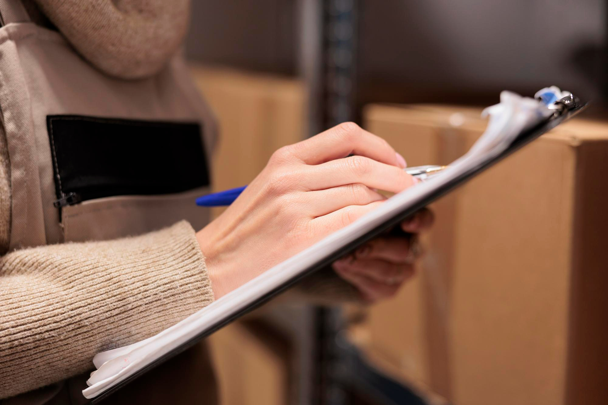A gestão de inventário é uma tarefa complexa e que exige organização; por isso, é necessário se certificar de que cada pessoa da equipe saiba exatamente quais são as suas responsabilidades | Crédito: Freepik