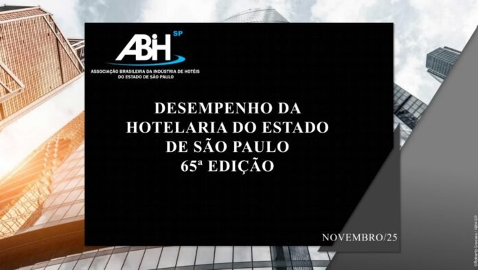 Capa de um relatório da ABIH-SP intitulado 